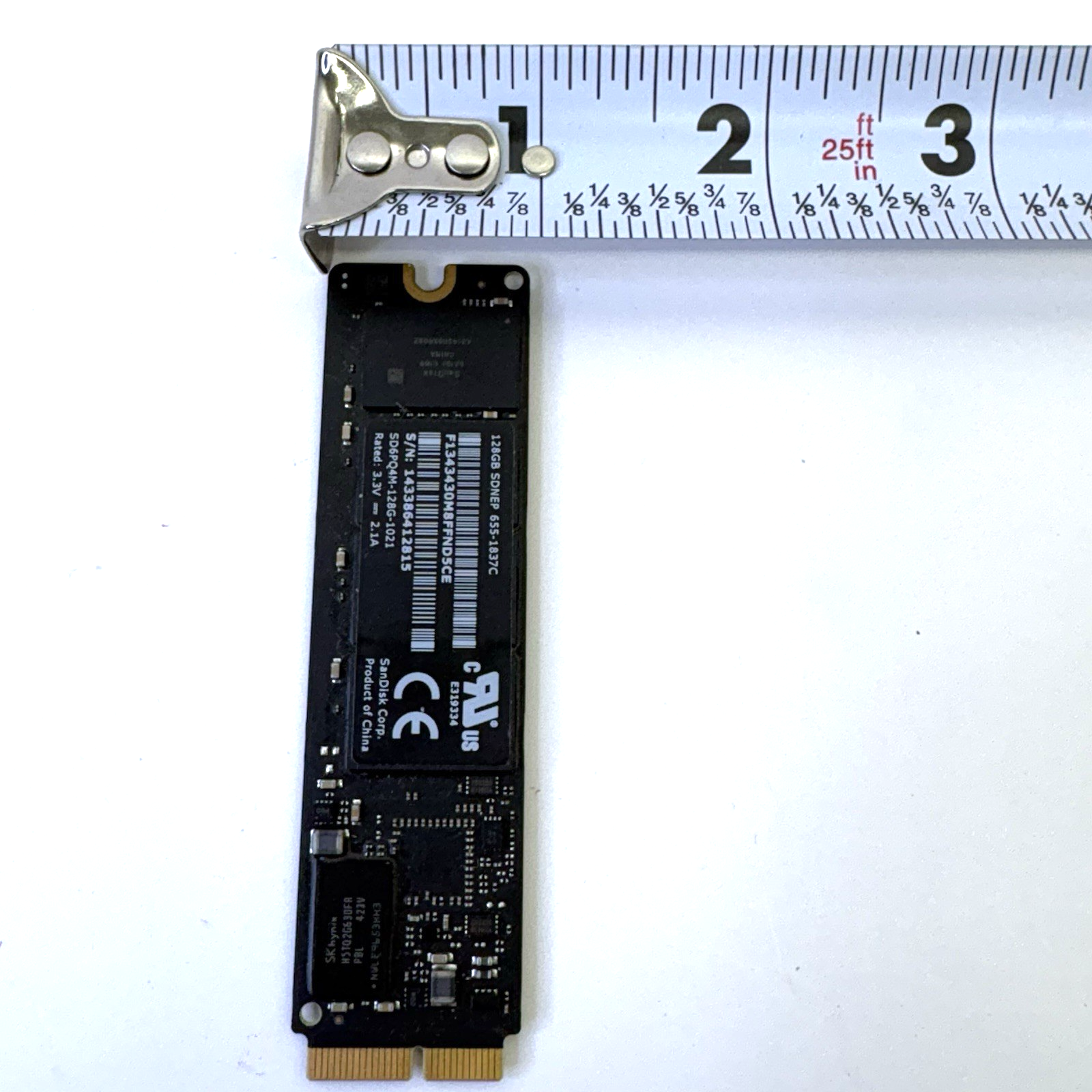 SanDisk SDNEP 655-1837C 128GB SSD For Macbook Pro A1398 EMC 2876 W/Yosemite