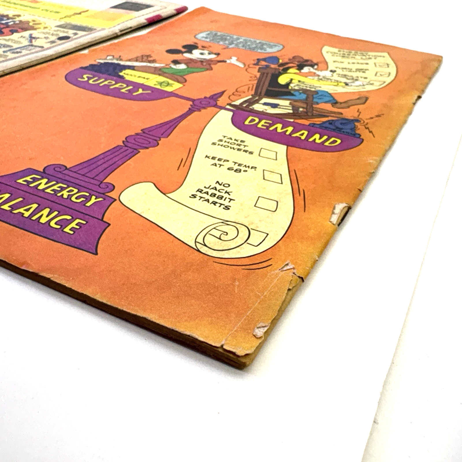 Vintage Disney & Tom and Jerry Comic Book Lot Mickey Mouse Poor Reader Copies